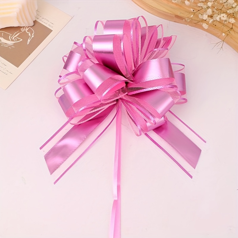 Large Christmas Pull Bows Gift Wrapping Ribbon Bows - Temu