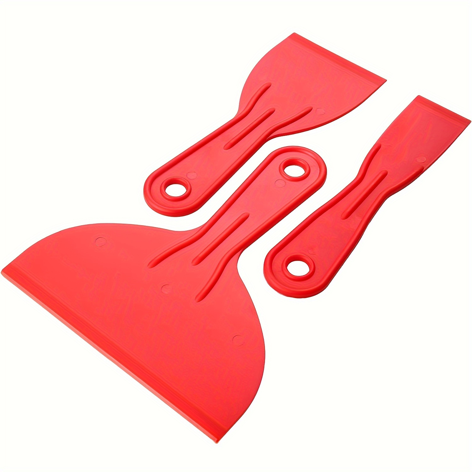 Putty Knifives Flexible Plastic Paint Scraper Tool Spackling - Temu