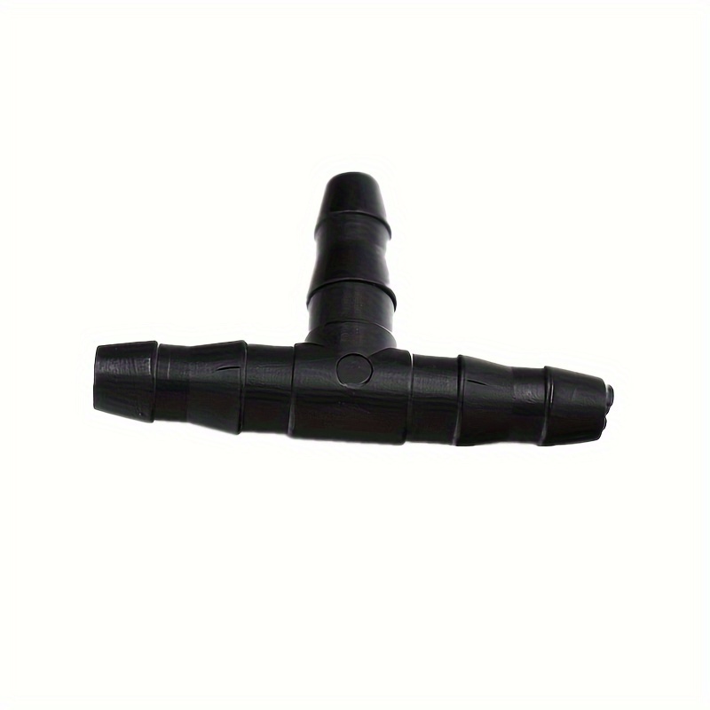 Image of 30pcs 1/4" Universal Barbed Tee Fittings Barbed Connectors Drip Irrigation For 4/7mm Water Tube Drip Irrigation Watering System