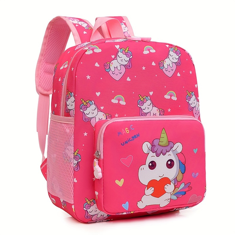 Mochila Pequeña Nailon Forma Unicornio Niña ​ - Temu Chile