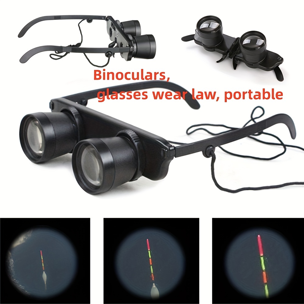 Hand free Telescope 3×28 Wearable Binocular Magnifying Glass - Temu