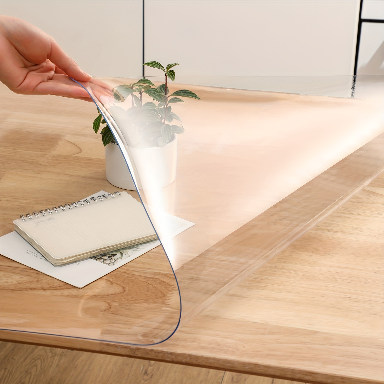 Clear Table Cover Protector Clear Table Protector Clear Desk - Temu