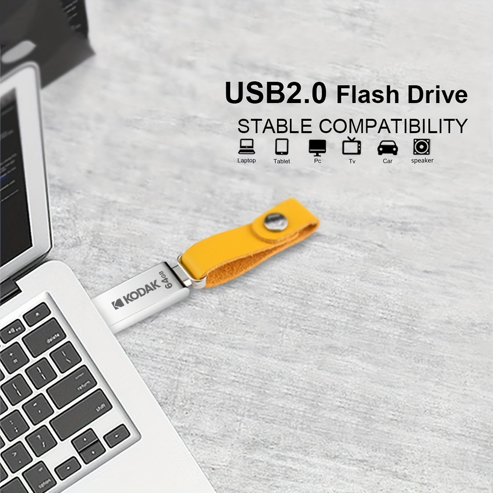 

K122 Metal Flash Pen Drive 64gb Usb2.0 Pendrive Flash Disk Car Music Usb Flash Drive, Business Office Are All Appropriate