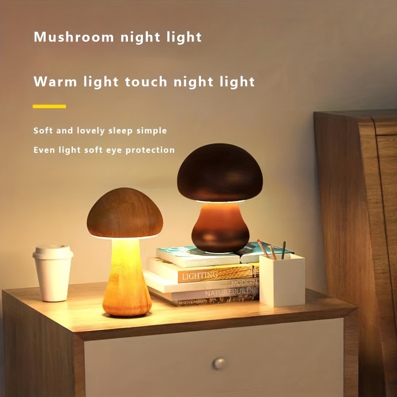 Bedside Table Lamp Bedroom Creative Warm Romantic Night - Temu