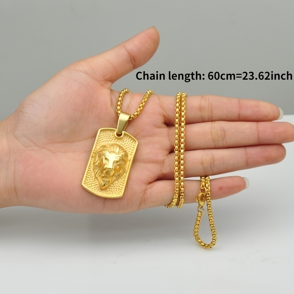 Brass Handmade Vintage Lion Leopard Keychain Pendant Cool Lion Ornament  Mens Womens Box Bag Pendant Accessories - Jewelry & Accessories - Temu  Canada