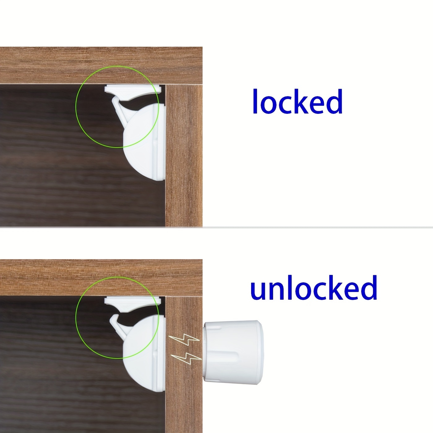 Child Safety Locks Cabinet Locks Baby Proofing Cabinet - Temu