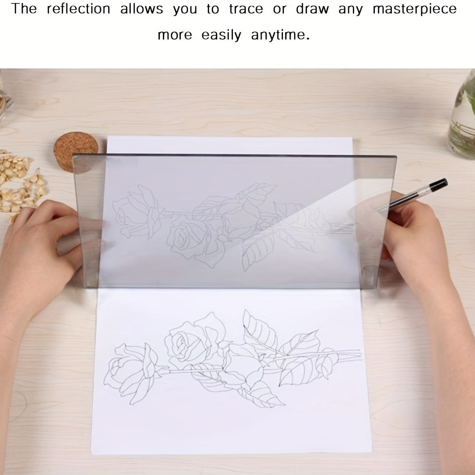 Optical Drawing Projector Painting Tracing Board Sketch Drawing Board  Portable Optical Tracing Board Copy Pad Panel