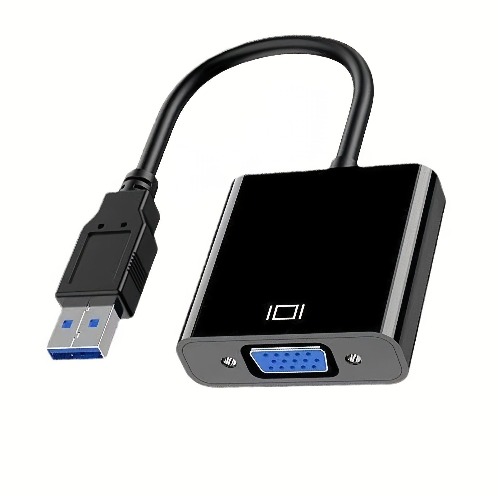  Adaptador USB a HDMI, USB3.1 USB C a HDMI hembra convertidor de  puerto hembra, convertidor de cable gráfico de video 1080P para teléfonos  móviles, HDTV, monitor, proyector : Electrónica