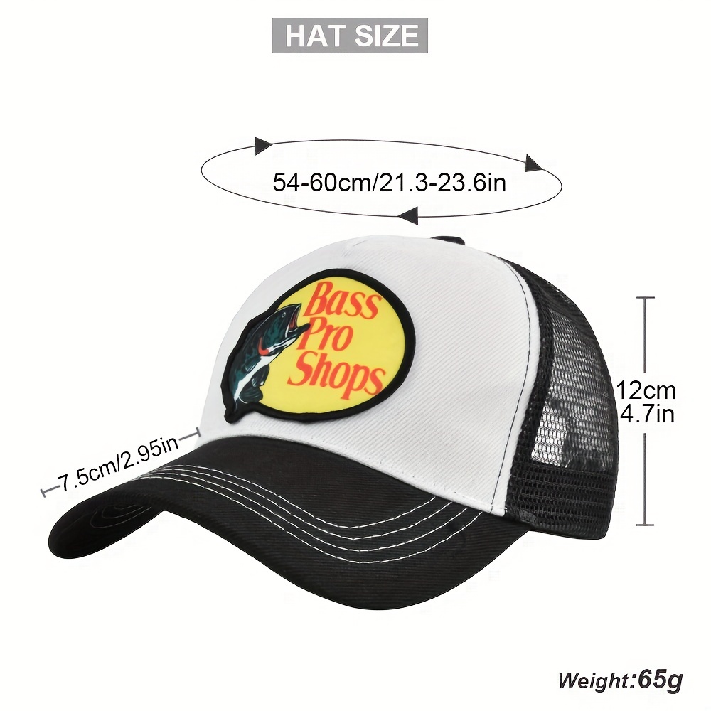 Embroidered Baseball Cap Outdoor Fishing Sun Hat