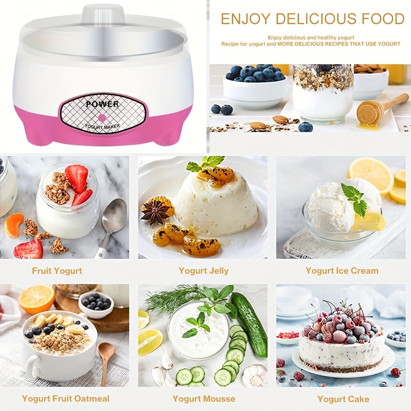 Stainless Steel Digital Yogurt Maker Capacity Fully - Temu