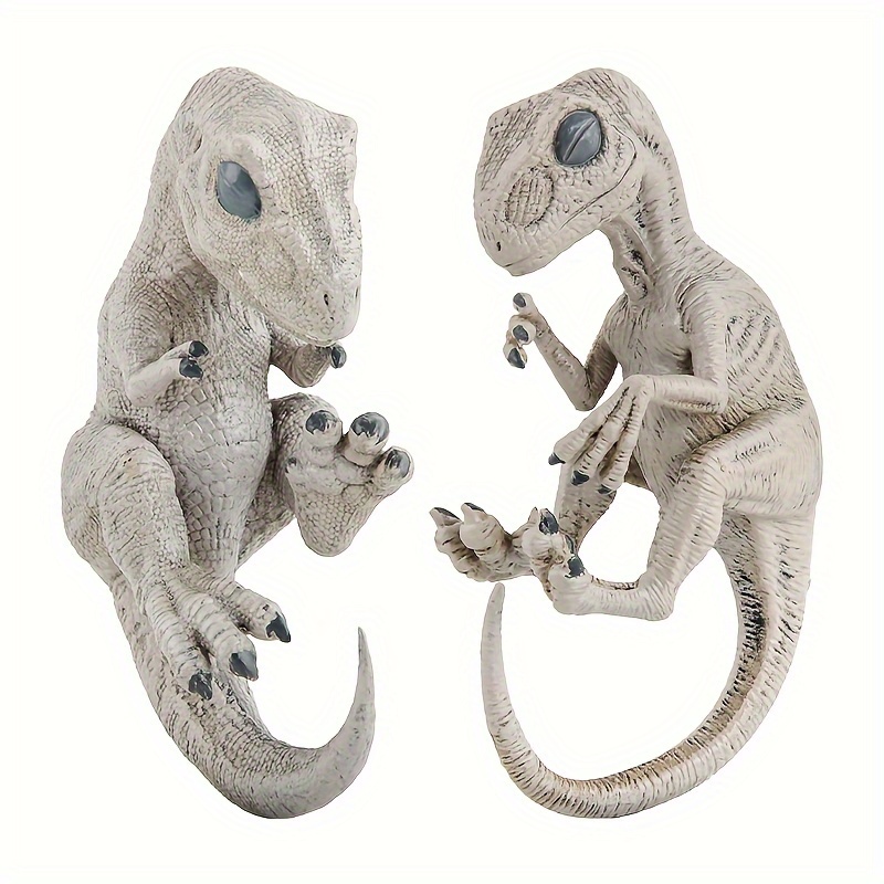 

Simulated Dinosaur Baby Model Toy, Solid Tyrannosaurus Baby Velociraptor Baby Ornaments