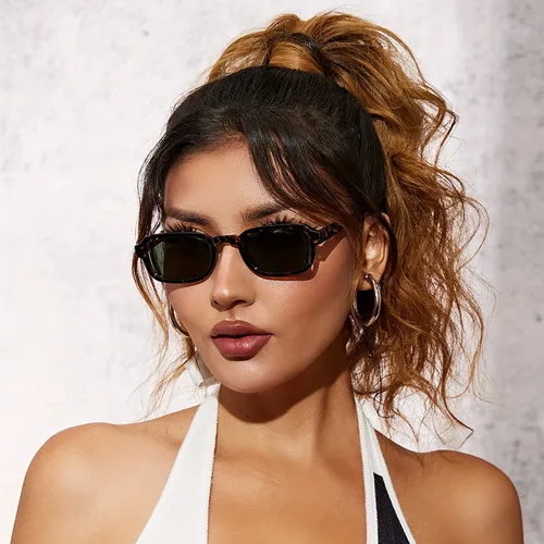 fashion square sunglasses for men and women - Temu