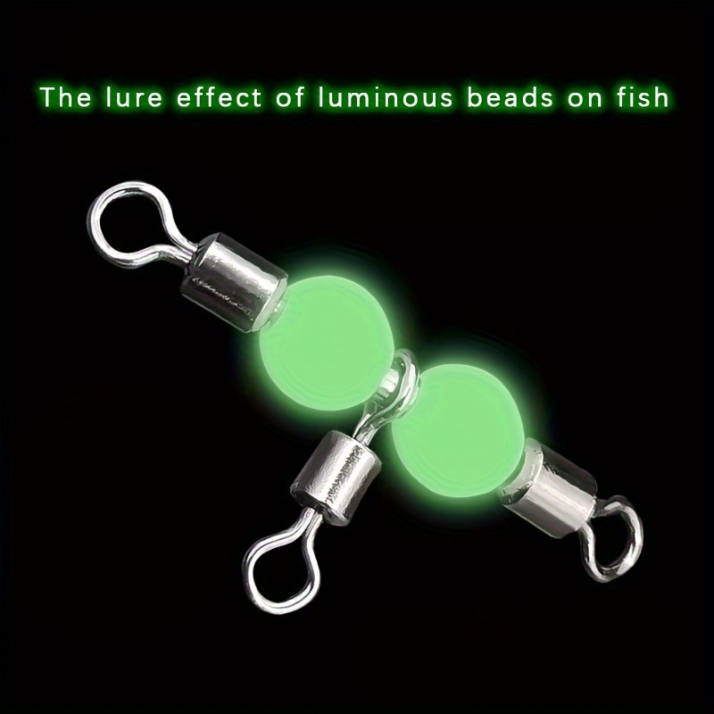 T shaped Luminous Swivels 3 way Fishing Swivel Fishing - Temu
