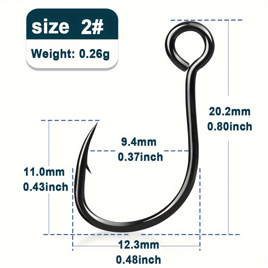 9km Siwash Hooks Saltwater Fishing Hooks Live Bait Heavy - Temu