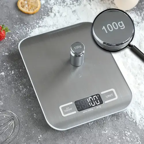Etekcity Food Scale, 11lb/0.1g, Digital Kitchen Scale with Detachable Bowl  Weight Grams and Ounces for Coffee, Baking, Cooking, Large LCD Display
