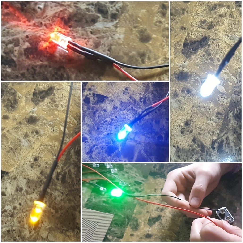 Led 12v Pre wired Fixed Bracket Cable Bulb Led Light - Temu United