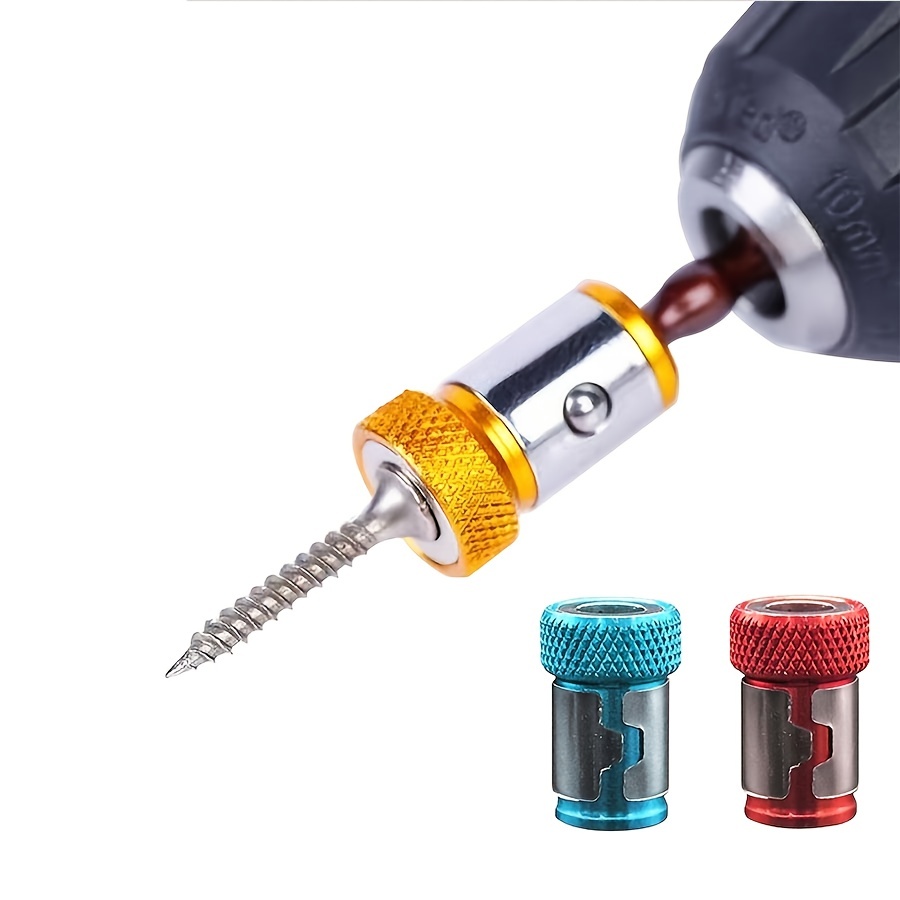 Screwdriver Magnet 1 4'' Universal Screwdriver Bit Magnet Accessory For 6 35mm Shank Corrosion resistant Drill Bits
