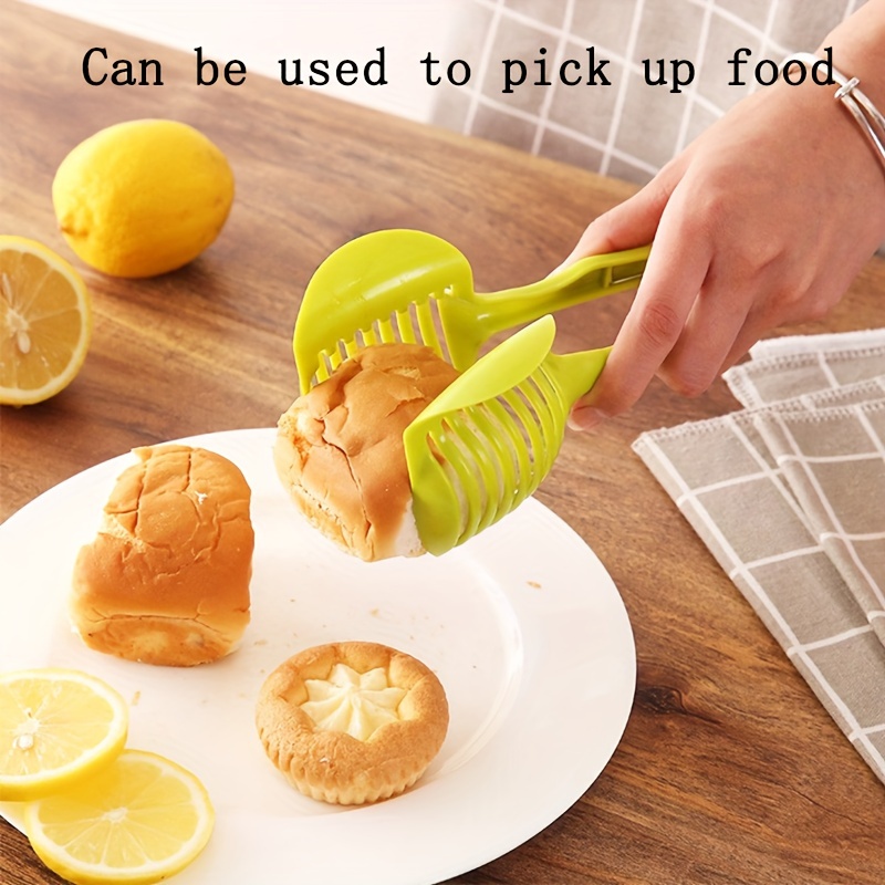 Lemon Tomato Slicer, Round Plastic Potato Cutter, Kitchen Fruit