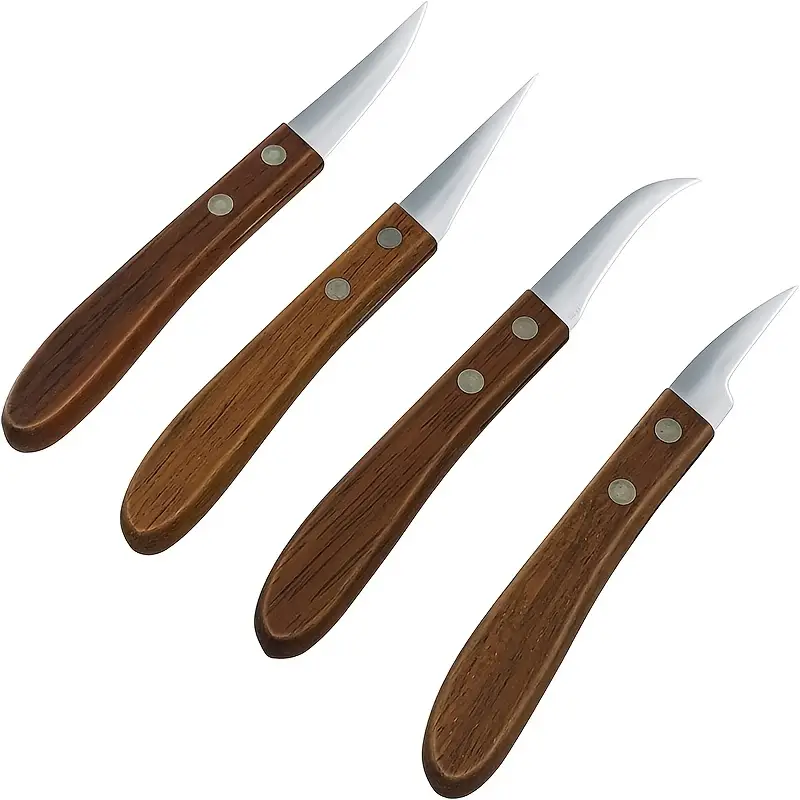 4 Piezas De Cuchillos Para Tallar Verduras De Cocina Diy, Cuchillo