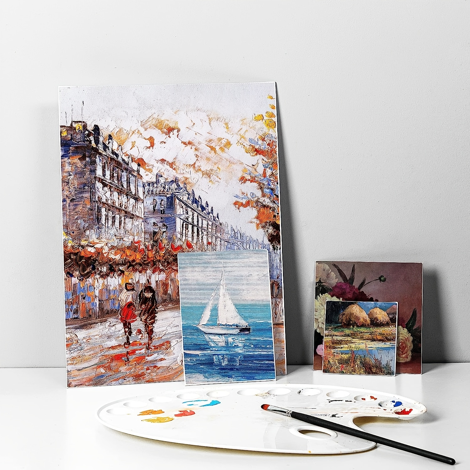Painting on Canvas Illustration Board WaterColor
