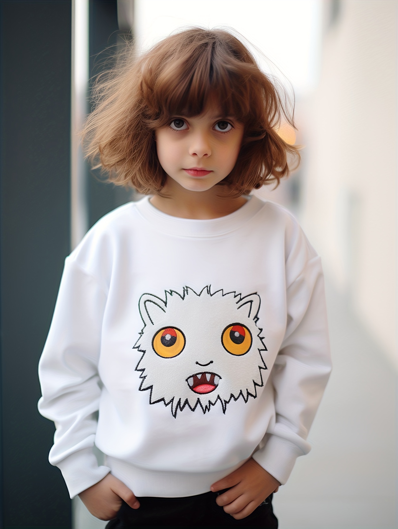 Diseño Original Dibujos Animados Niños Beige Sudadera Con Capucha Animal De  Dibujos Animados Patrón De Cachorro Lindo Cómodo Para Uso En Otoño Menores  De 12 Años - Temu