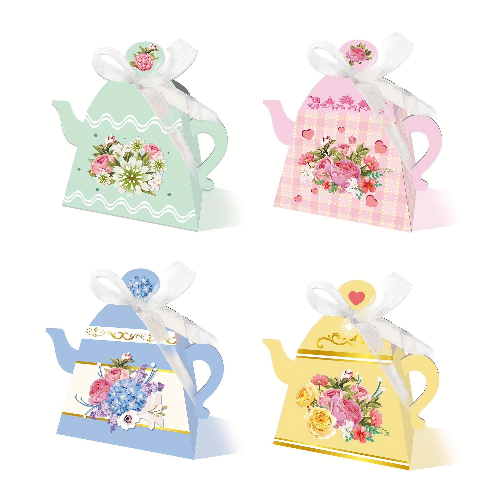 Candy Boxes Teapot Party Favors Alice in Wonderland Party Decor