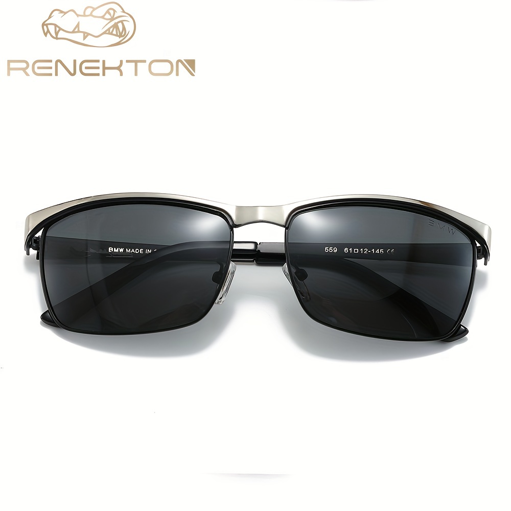 1pc Renekton Mens Large Frame Fashion Polarized Sunglasses Outdoor