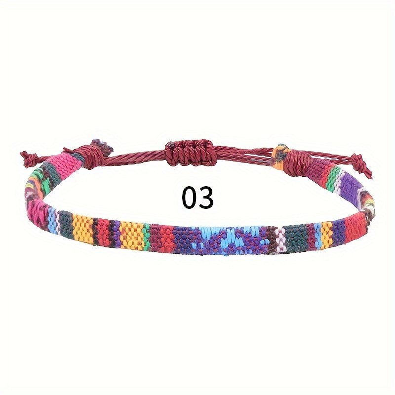 Fabric on sale ankle bracelet