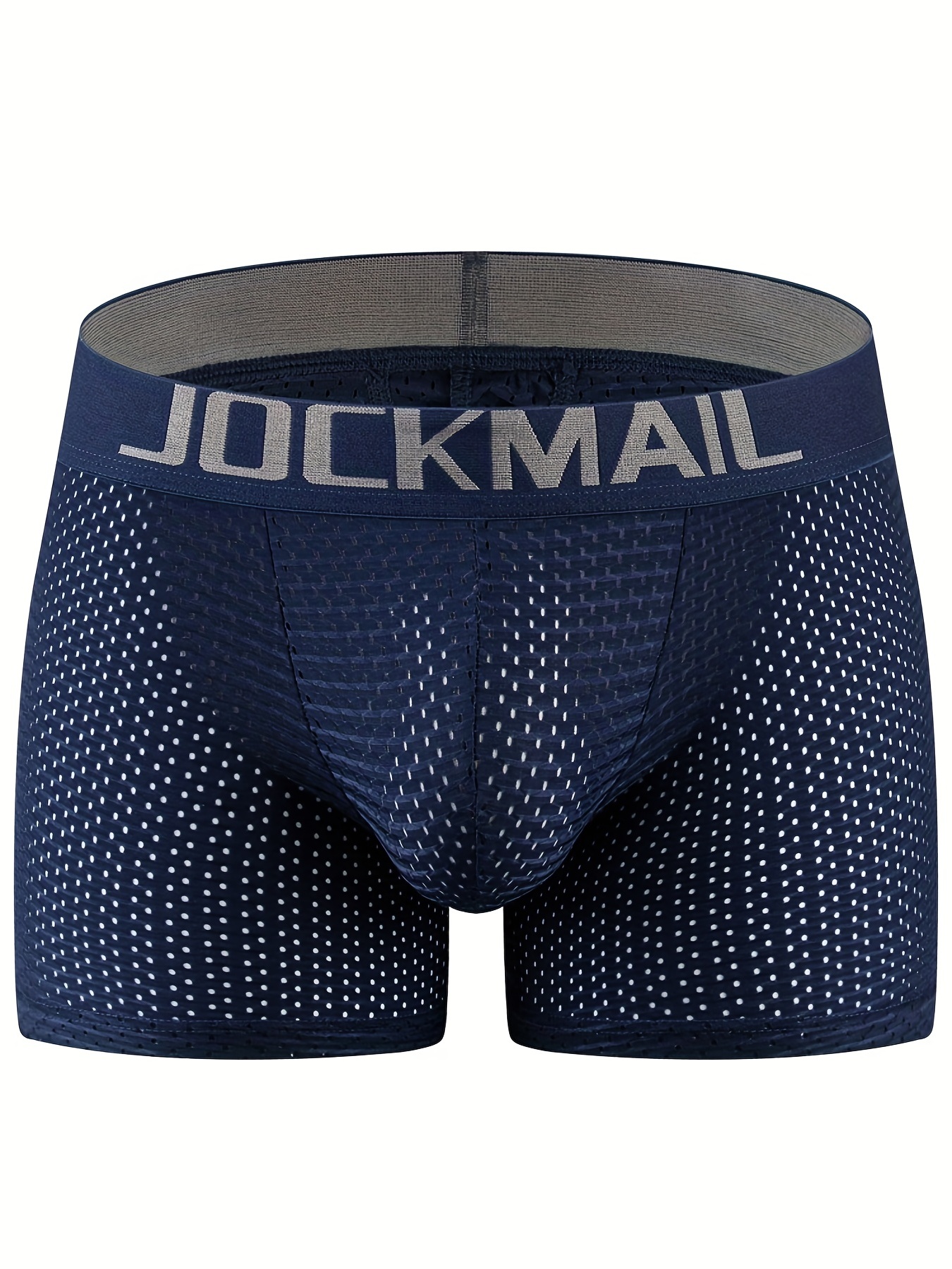 JOCKMAIL 3PCS/PACKS Men Underwear Briefs Cotton Mens Briefs Low Waist Mens  Boxer Briefs (M, Black-White-Gray) at  Men's Clothing store