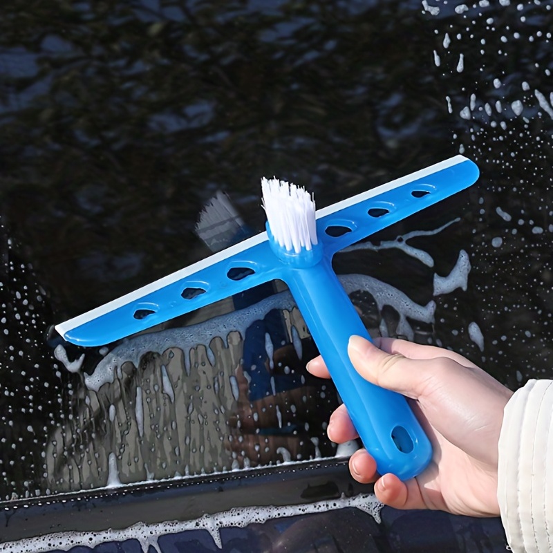 1pc Random Color Window Cleaning Brush, Glass Wiper Cleaning Tool, Outside  Window Cleaner