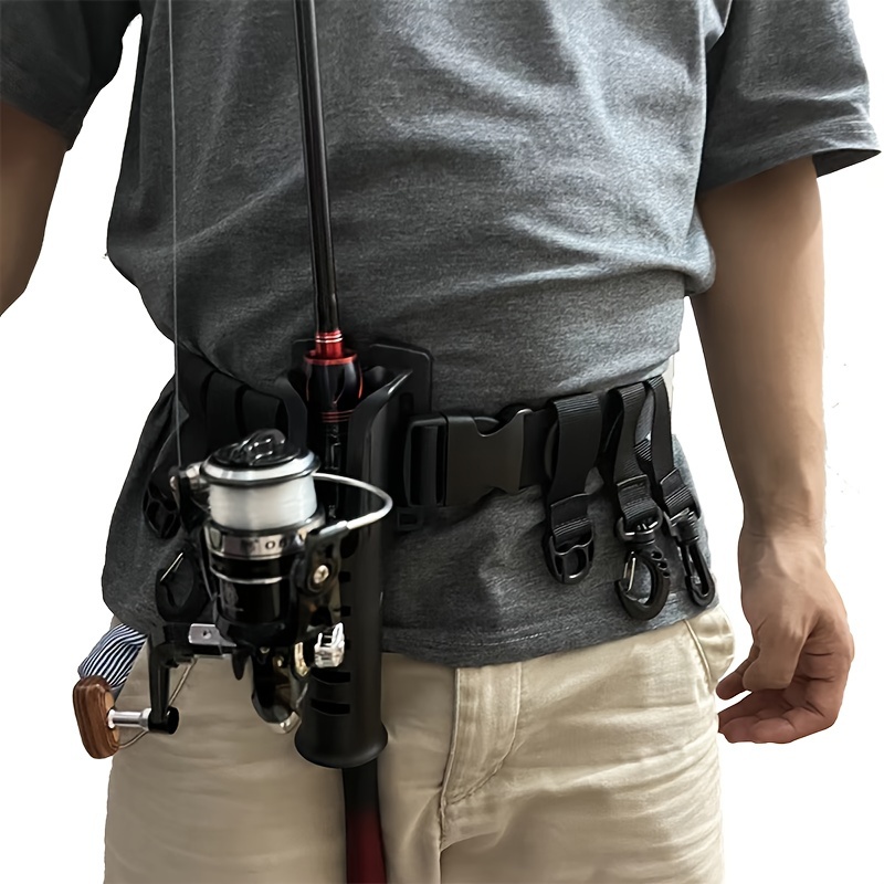 Multifunctional Fishing Belt, Portable Fishing Rod Holder, Outdoor Fishing  Tackle