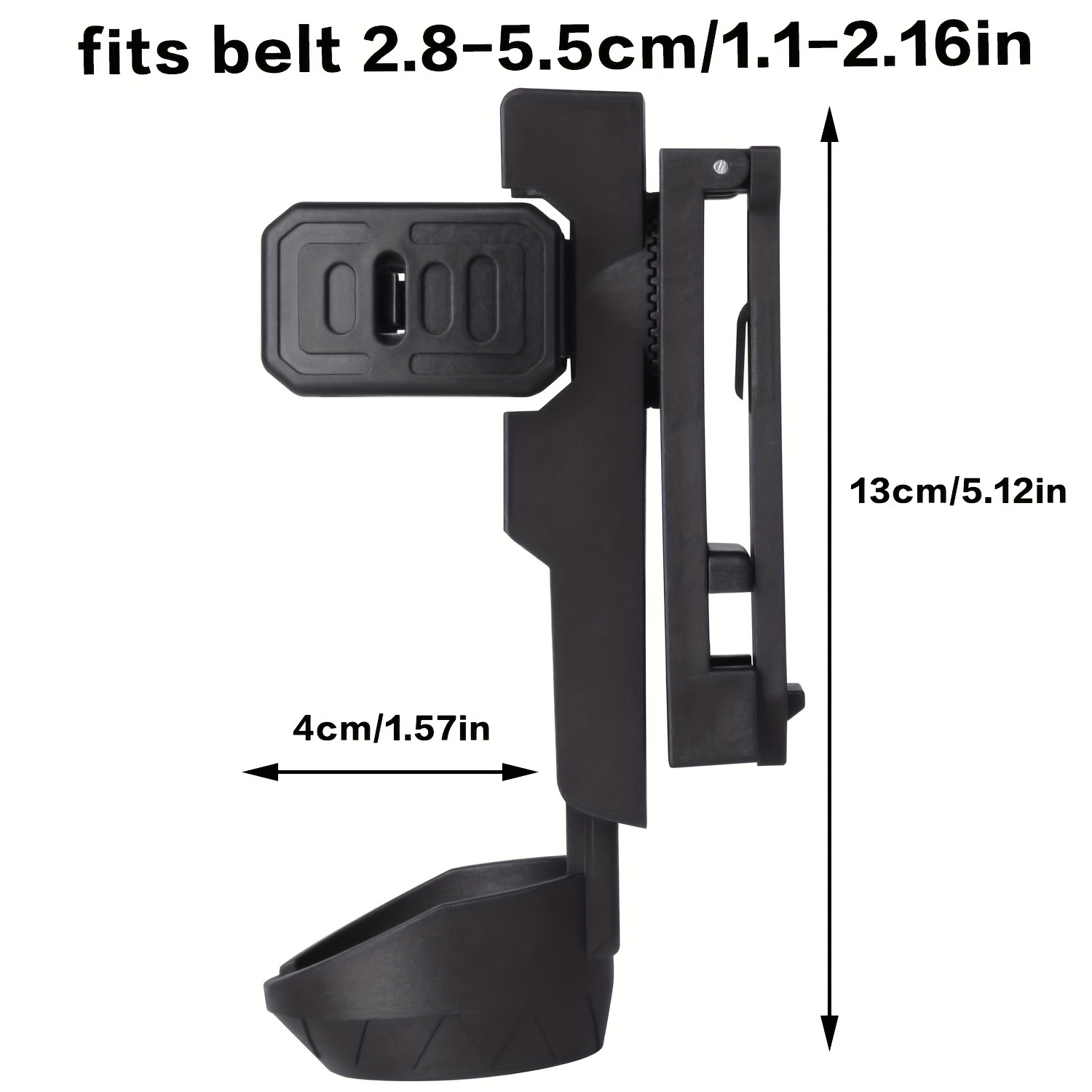 Spray Holster Polymer Duty Oc Spray Holder Rotating Quick Temu