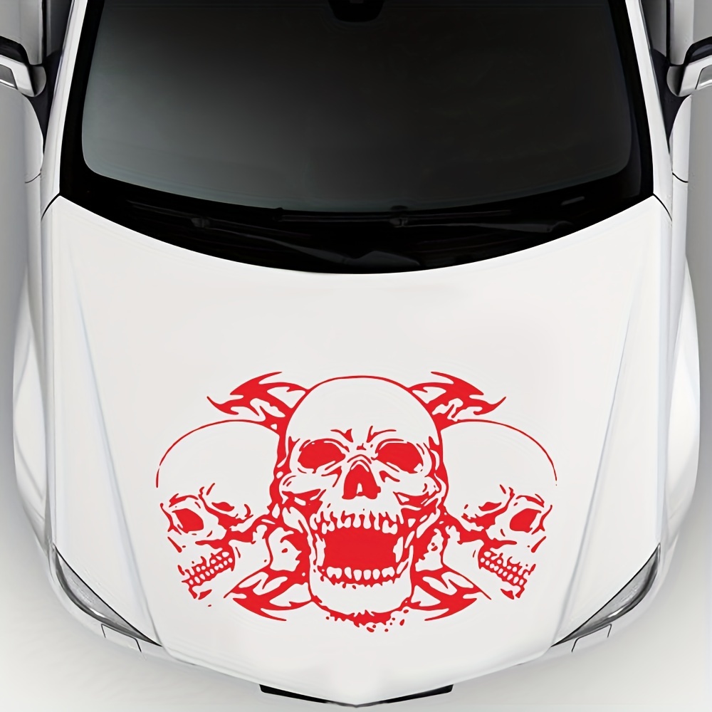 Skull on sale car decals