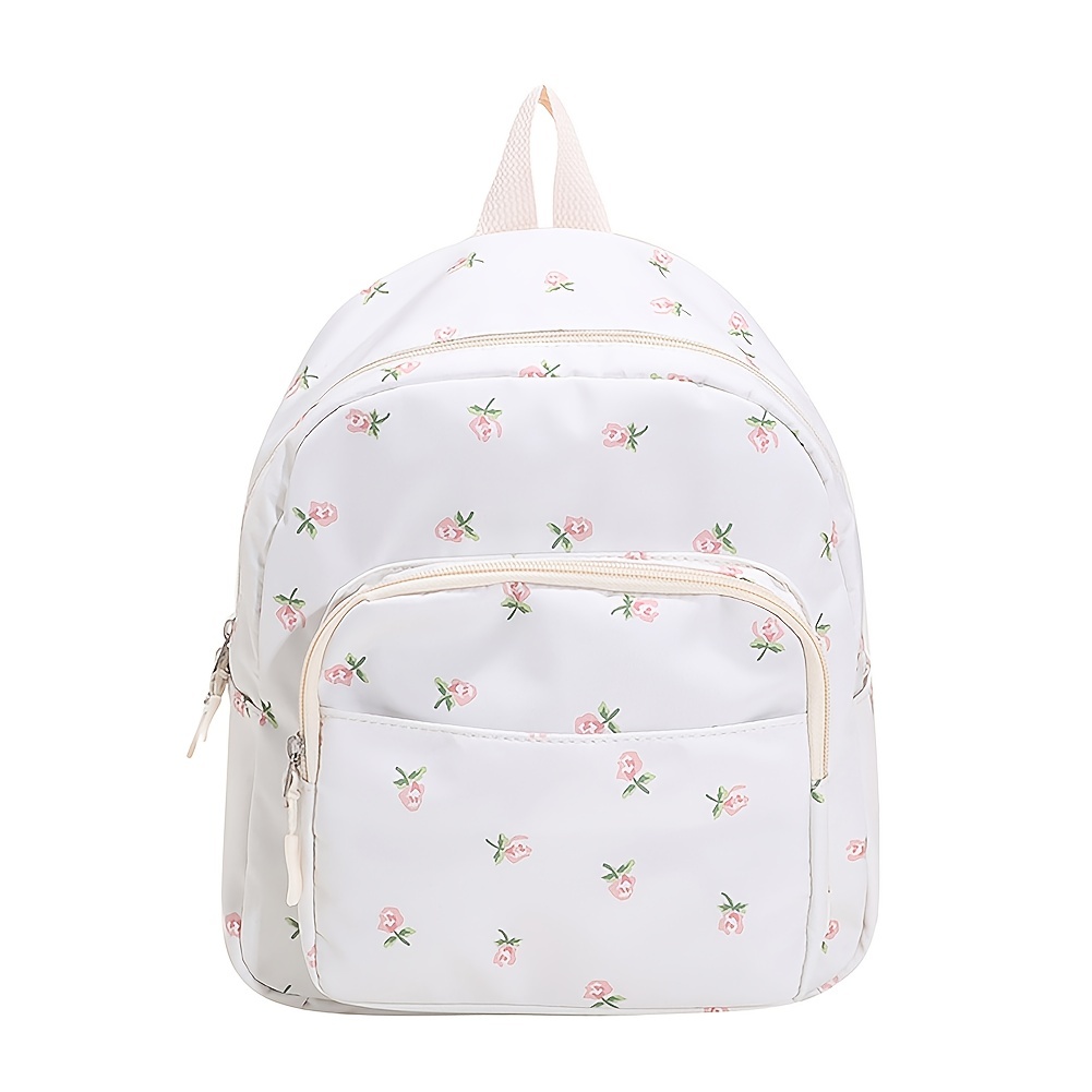 Mini Floral Bag Mini Backpack Purse Small Lightweight 