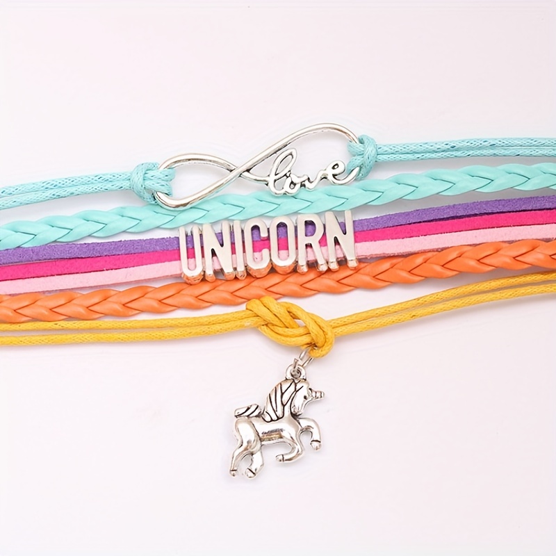 Unicorn Pendant Love Unicorn Word Decor Boho Ethnic - Temu