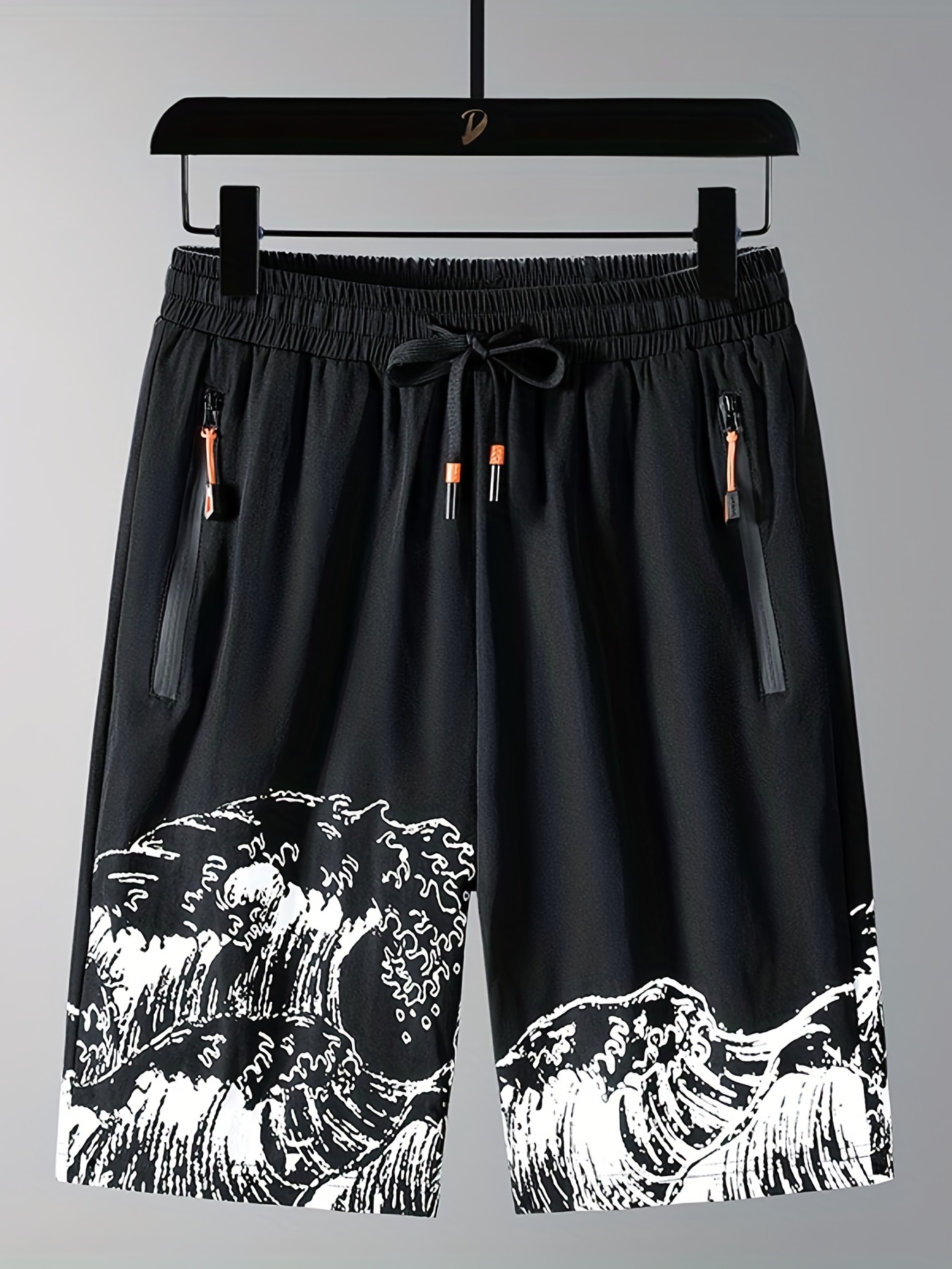 Pantalones cortos deportivos para hombre, ropa deportiva de secado rápido  para gimnasio, baloncesto, con cremallera y