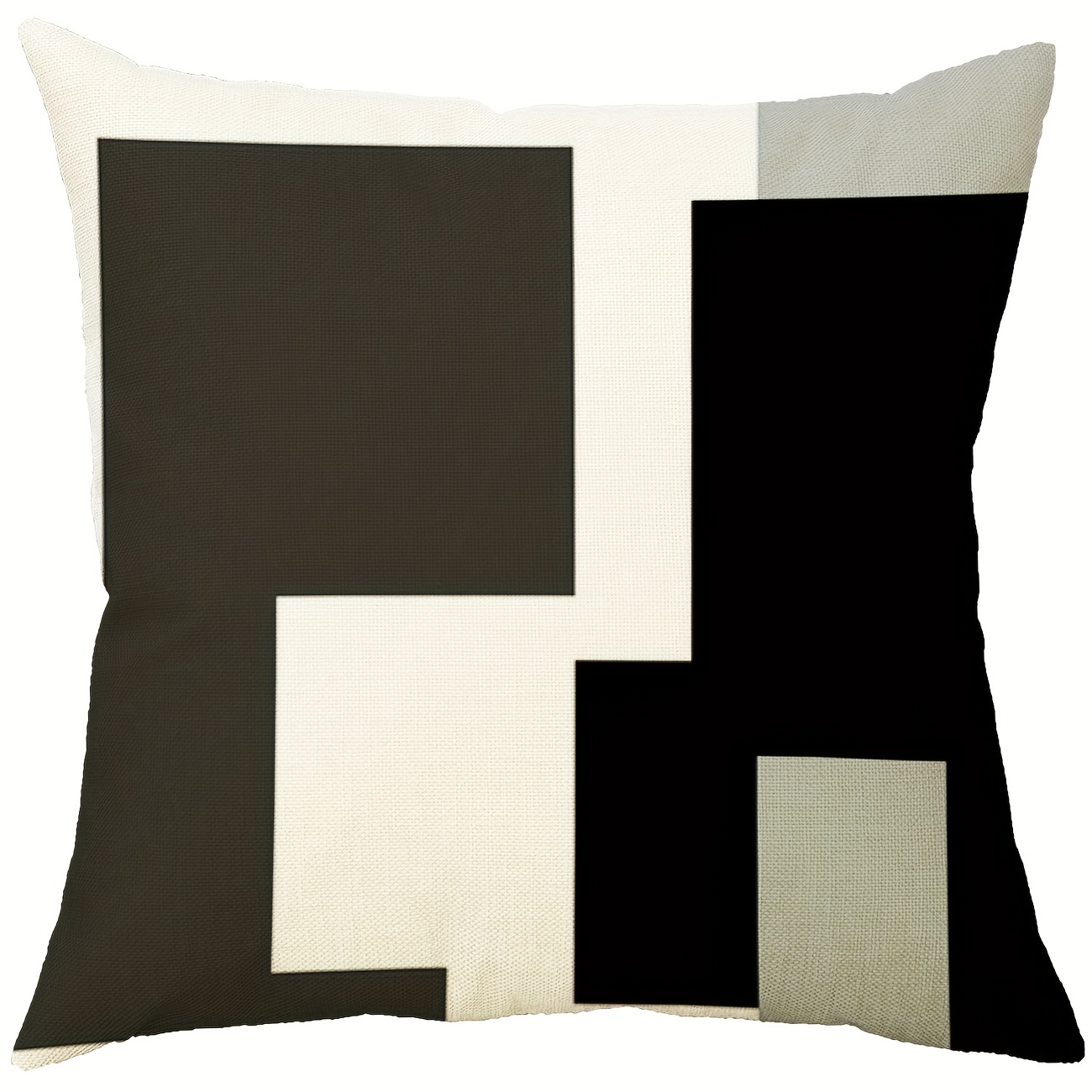 Four Square Geometric Throw Pillow