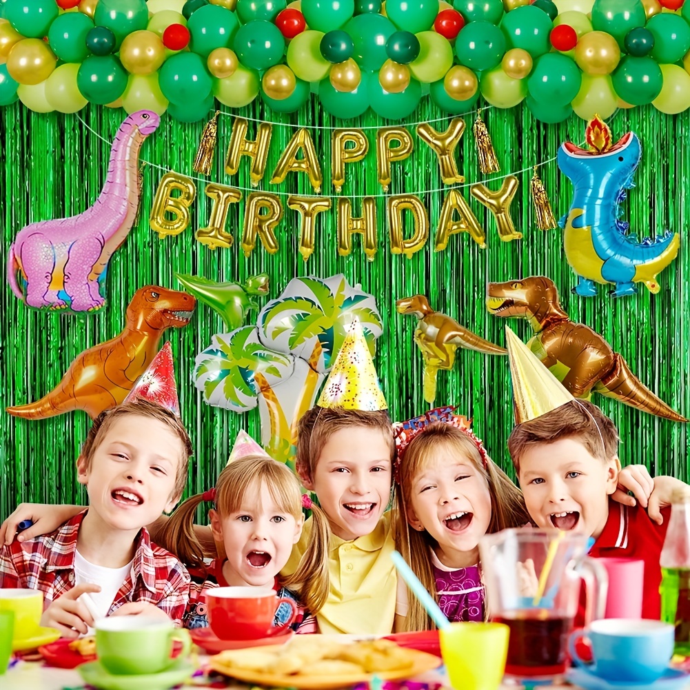 Dinosaurs Theme Balloon Party Decoration, Birthday Party Kit, Birthday