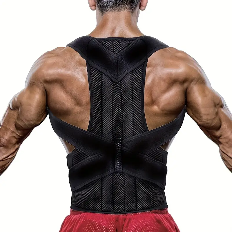 Hunchback Posture Corrector Support Chest Shoulder Neck - Temu Canada