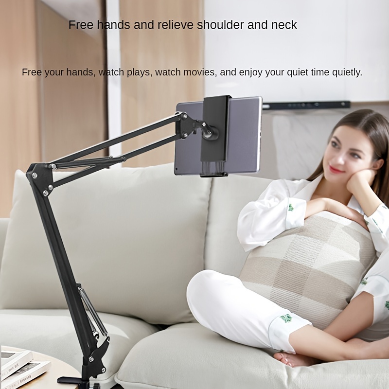 Tablet Stand Holder Adjustable Desktop Tablet Holder Mount - Temu