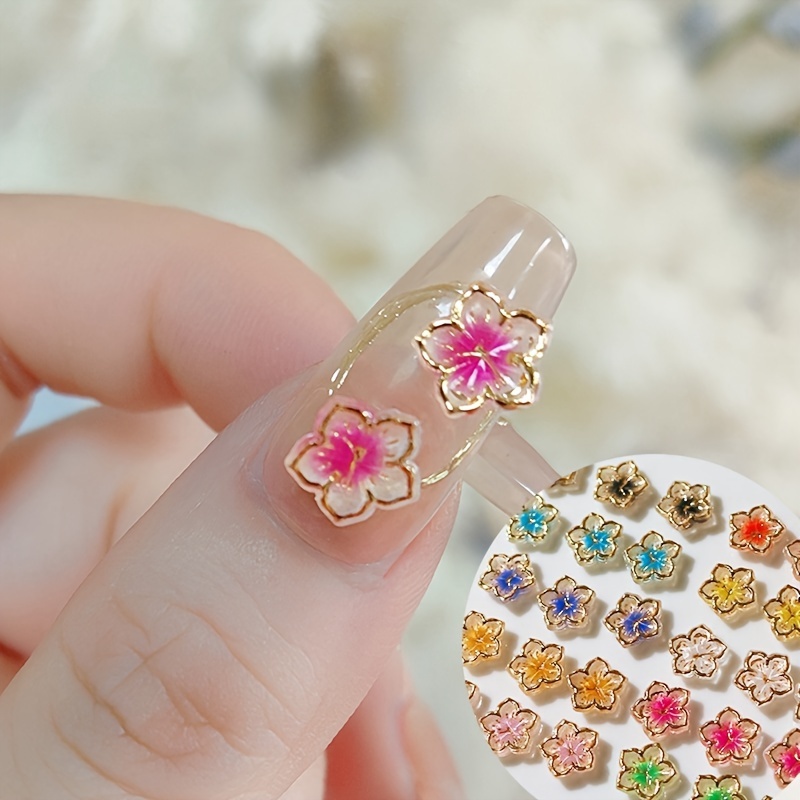  Valentines White Rose Flower Nail Charms 3D Floral Nail Art  Charms Decoration AB Crystal Heart Nail Rhinestones Sparkly Flat Back Gems  Jewels Diamond for Women Girls DIY Manicure Accessories : Beauty