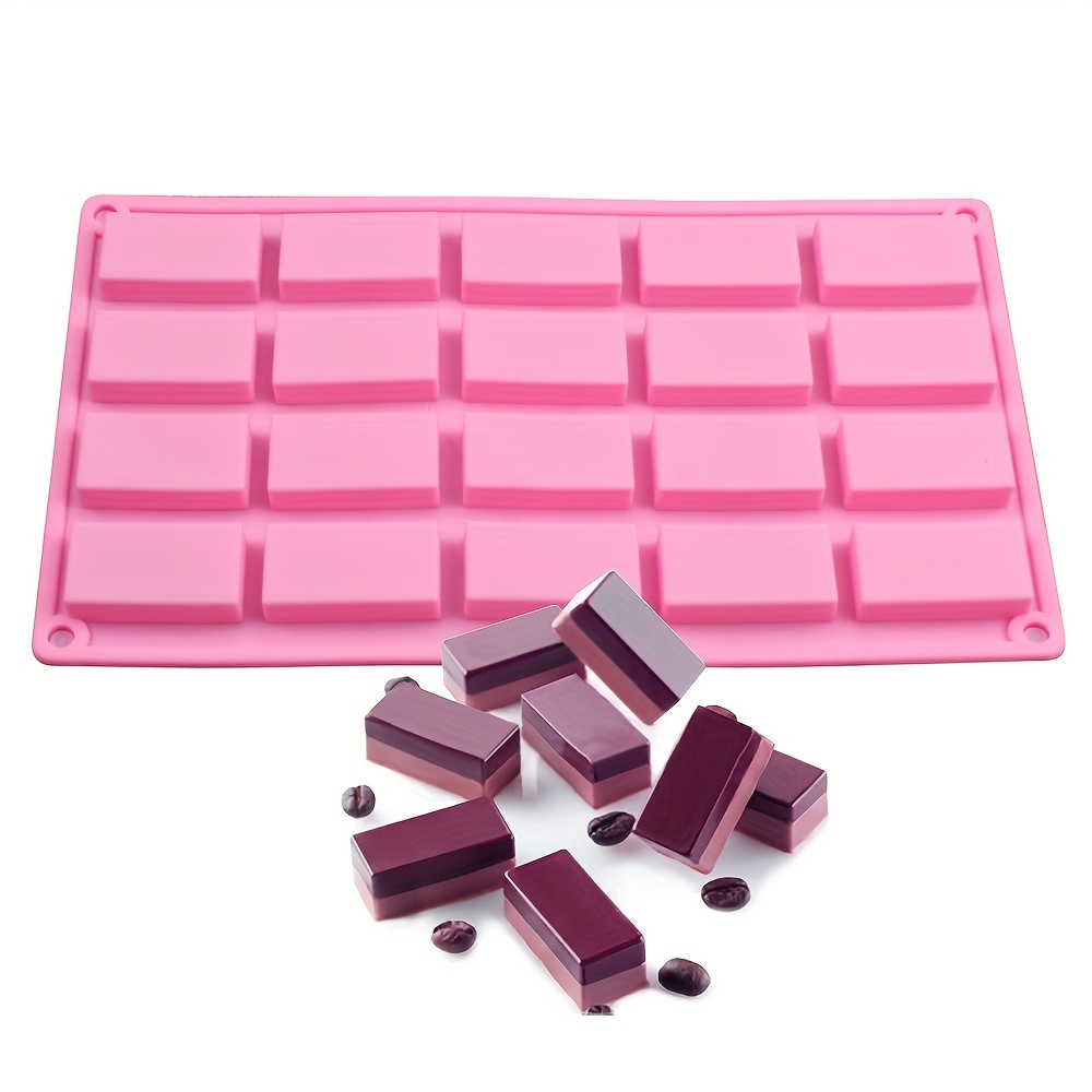 4 cavity Soap Mold Square Silicone Mold For Diy Aromatherapy - Temu United  Arab Emirates