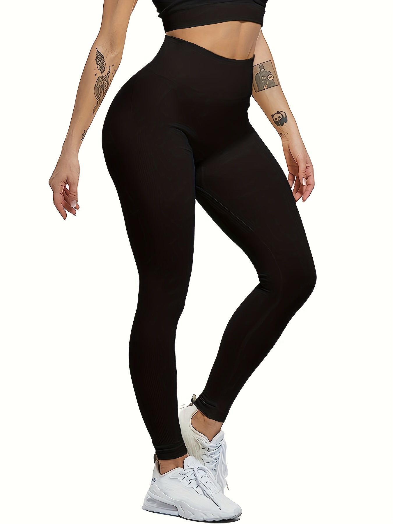 High Waisted Solid Color Yoga Align Leggings For Women Designer Gym Wear  With Elastic Fit 2XL From Apparel876, $11.06