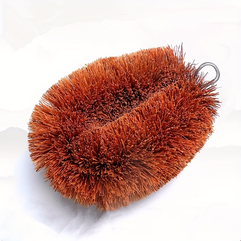 Vegetable brush natural fiber