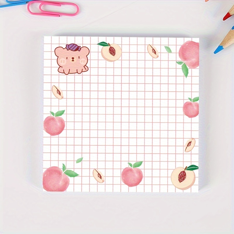 Adorable Fruit Sticky Notes for Organizing