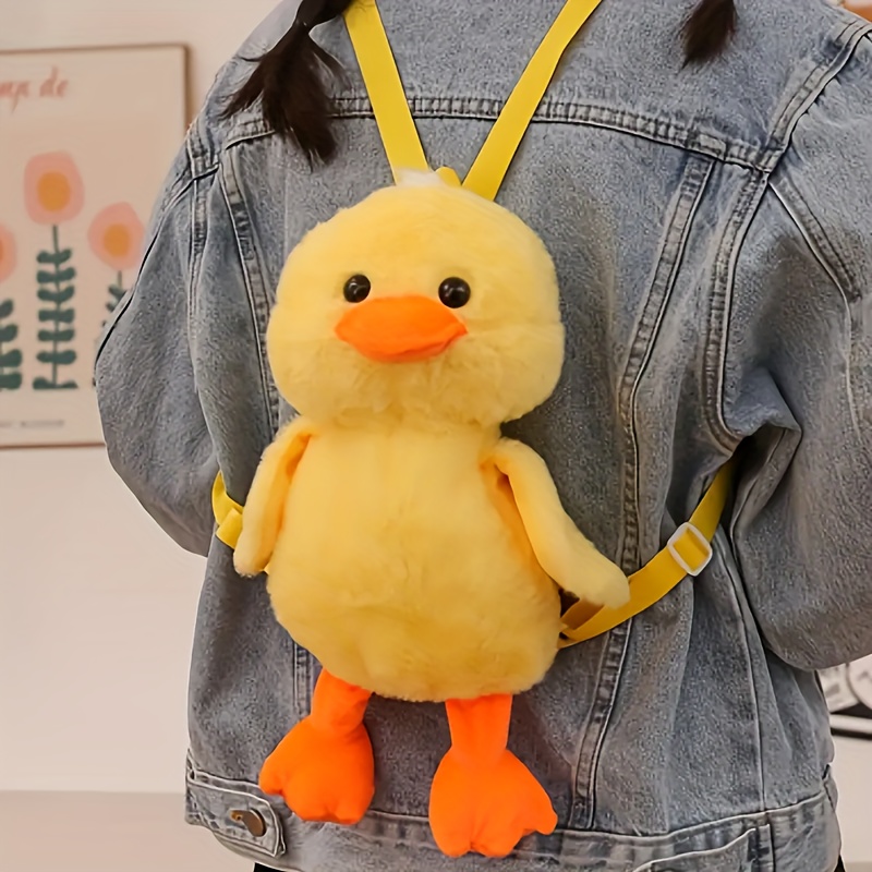 Peluche de pato: el regalo perfecto de peluche de pato blanco suave Kawaii  para niños y diversión para disfrazarse
