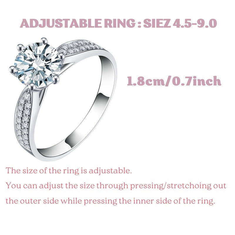 Men's 925 Silver Ceramic Ring, Couple Ring With English love Form, With  Heartbeat Pattern - Temu