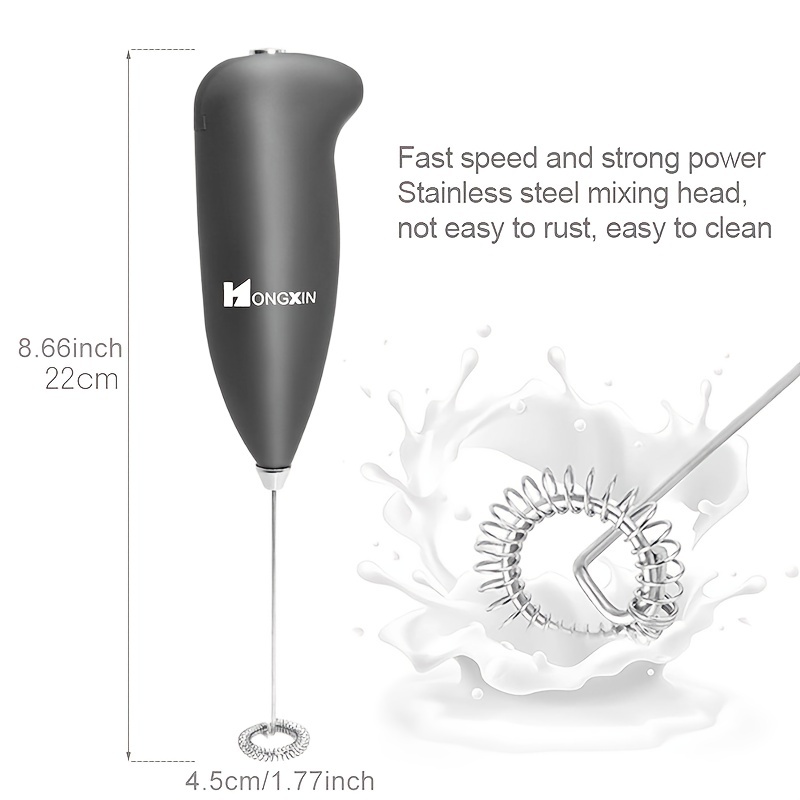 Mini Hand Mixer Milk Frother Electric Foamer for Egg Beater Mix