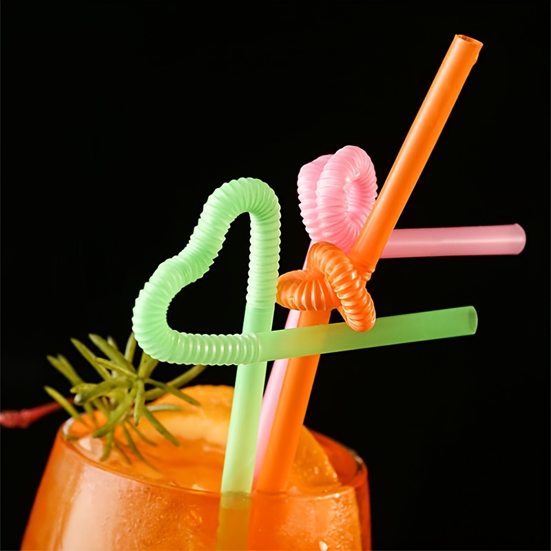 Disposable Pp Plastic Drinking Straws In Style! Temu