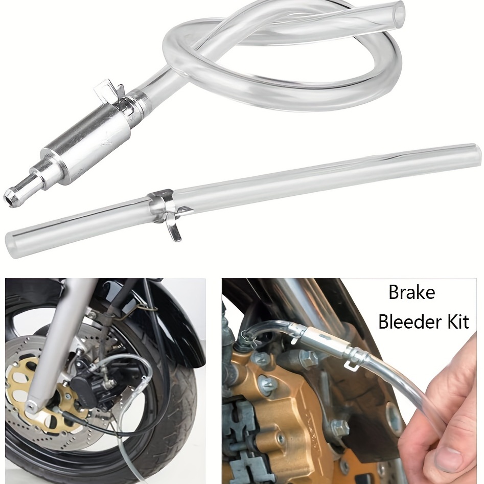 Acheter 1x Kit d'outils de purge de Tube de Valve unidirectionnelle de  tuyau de purge de frein d'embrayage de voiture de moto